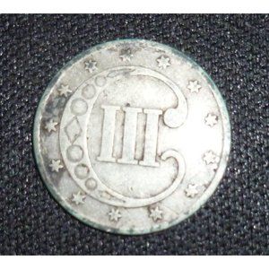 1851 3 Cent Nickel Silver